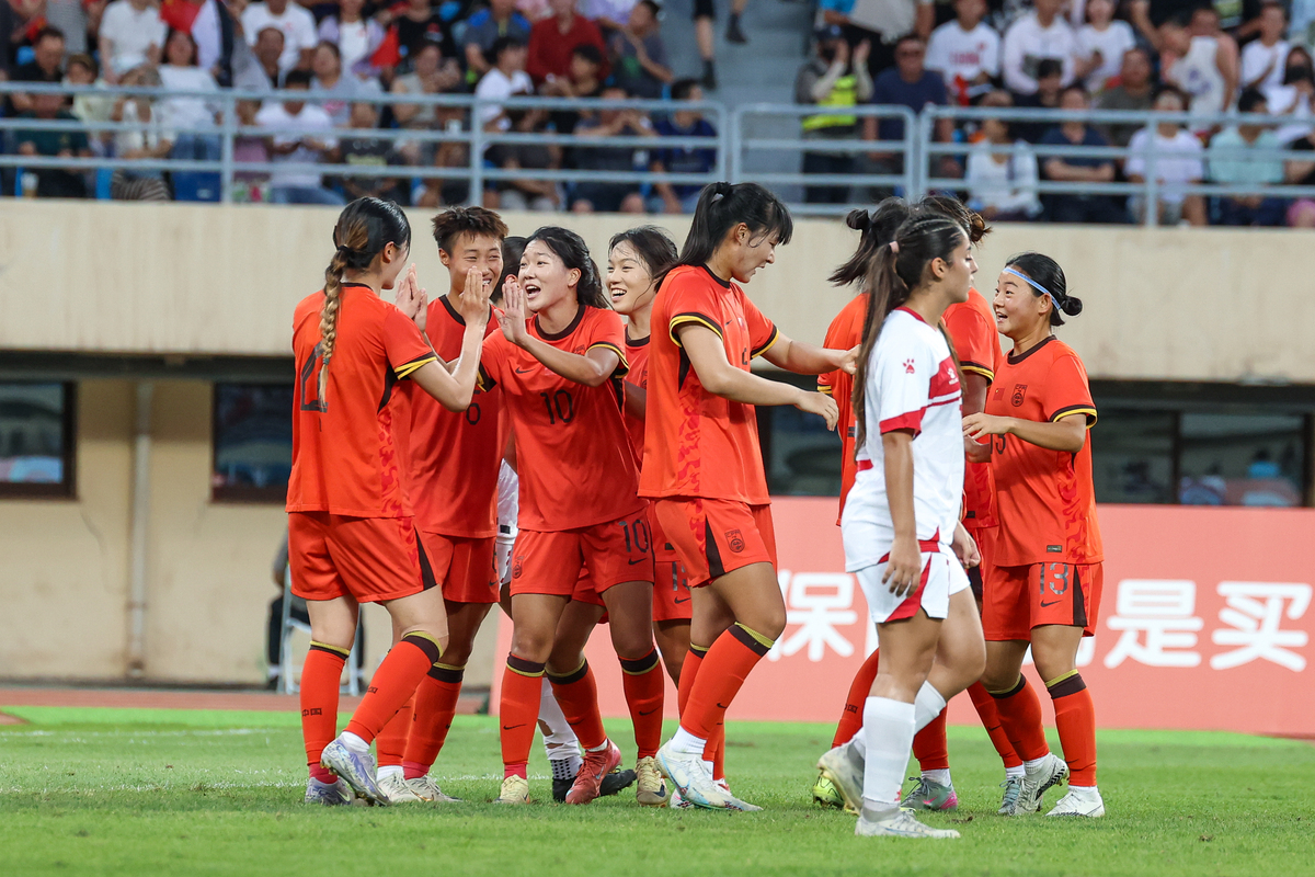 关于国足女蓄势待发，连连击败对手晋级的信息