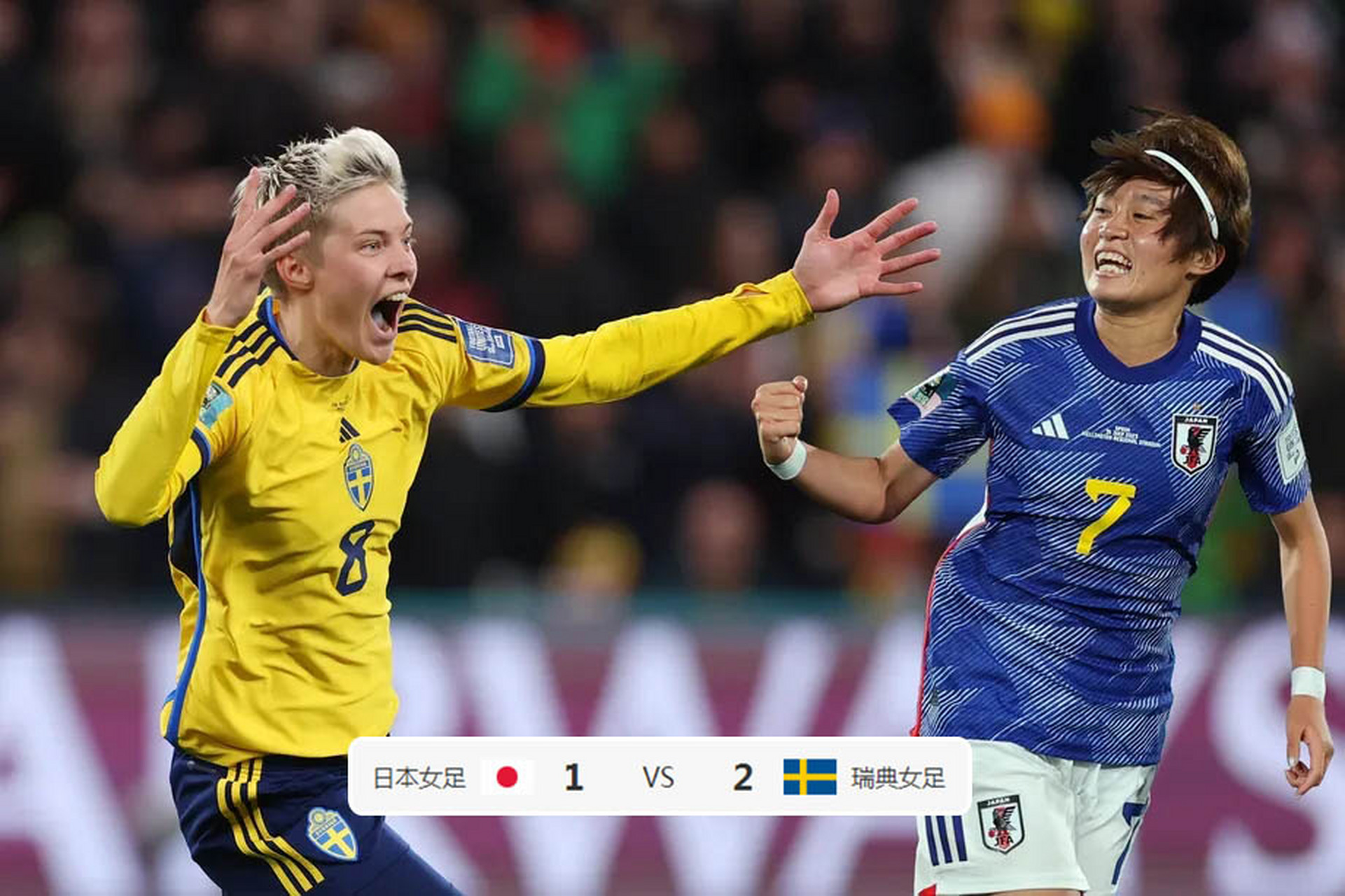 瑞典队拼尽全力，晋级半决赛