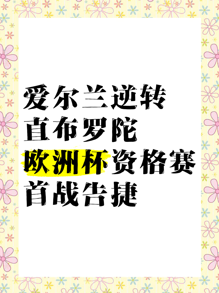 关于瑞士主场惨遭爱尔兰逆转，欧洲杯资格再添变数的信息