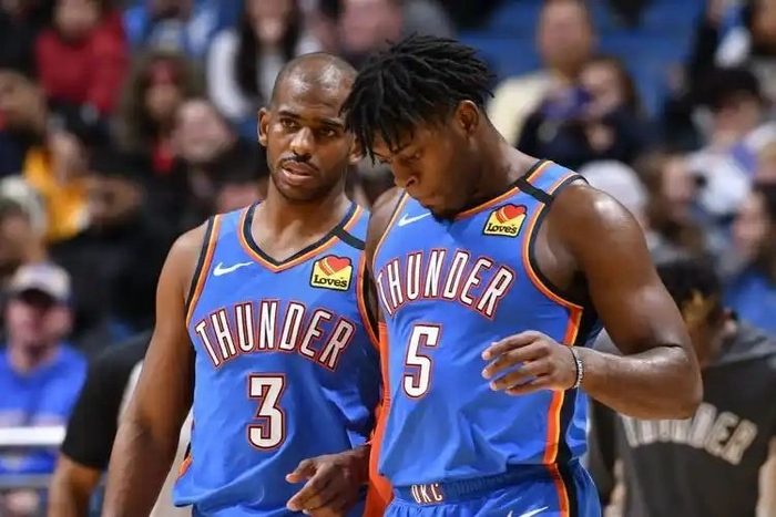 包含雷霆新赛季开门红，保罗领衔技术统领球队胜利的词条