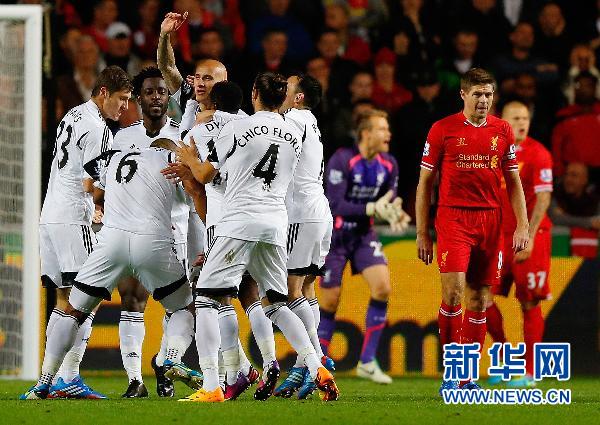 斯旺西城主场惨败，积分榜下滑的简单介绍