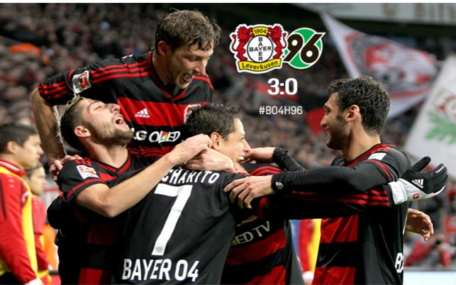 汉诺威凭借个人进球，战胜勒沃库森